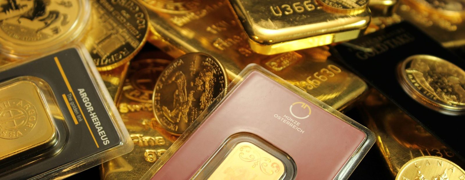 Gold and silver bullion coins and bars