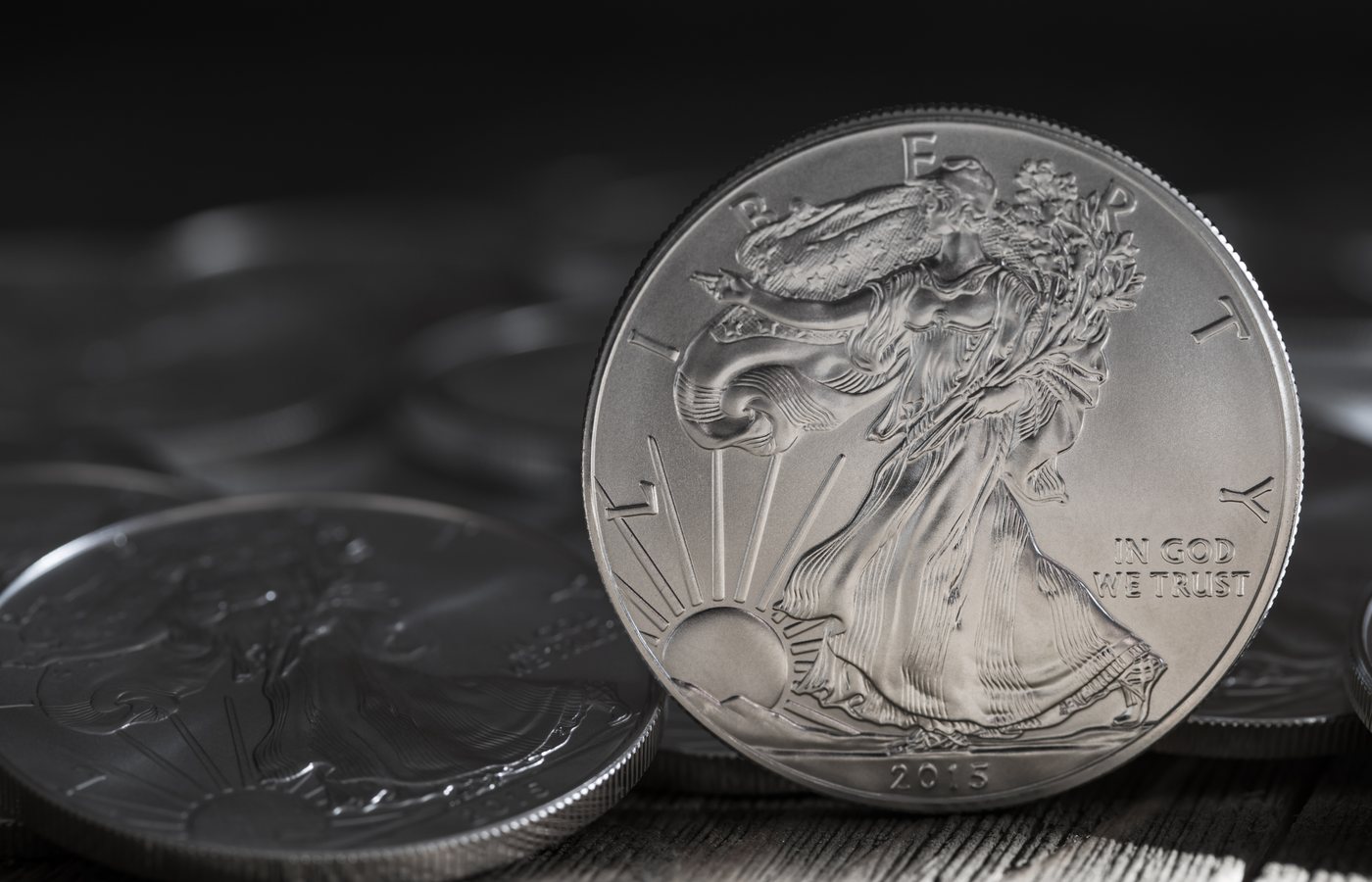 American Silver Eagle bullion coins, .999 fine